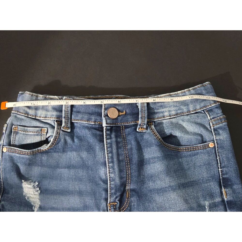 Girl's Jordache Distressed Skinny Leg Jeans Sz 14 Slim - Picture 7 of 7